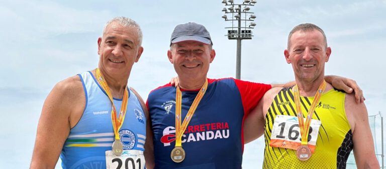 Competicions 27 i 28 de setembre: José Manuel Mateos bronze al campionat de Catalunya de pentatló de llançaments amb 4 rècords del club i Laura Nadeu 3ª al trail valls del Freser i 3 rècords en 5 km per a Laia Venteo