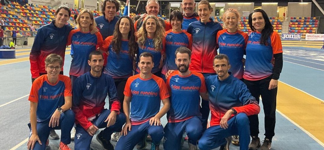 Competicions 4 i 5 de gener: les dones cinquenes i els homes dotzens al campionat de Catalunya màster per clubs en pista coberta amb 4 rècords del club