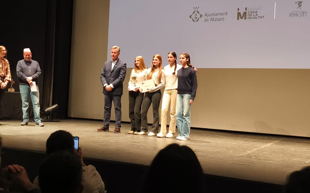 El G.A. Lluïsos Mataró rep diversos reconeixements a la Nit de l’ Esport