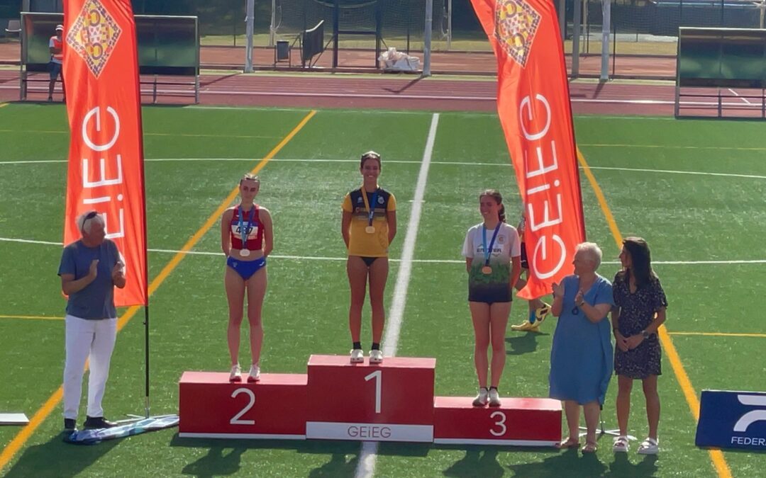 Competicions 20 i 21 de juny: 3 medalles al campionat de Catalunya sub-18