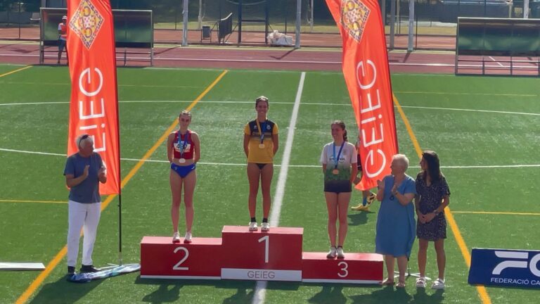 Competicions 20 i 21 de juny: 3 medalles al campionat de Catalunya sub-18