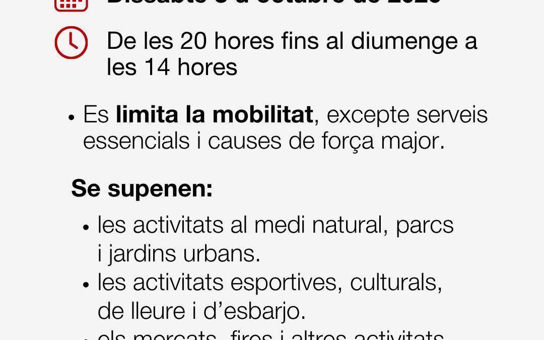 Suspès el cros de Mataró per l’ avís de protecció civil